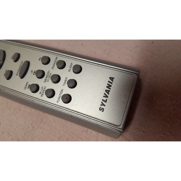 Original OEM Sylvania Stereo CD Radio System Remote Control - Picture 3 of 4